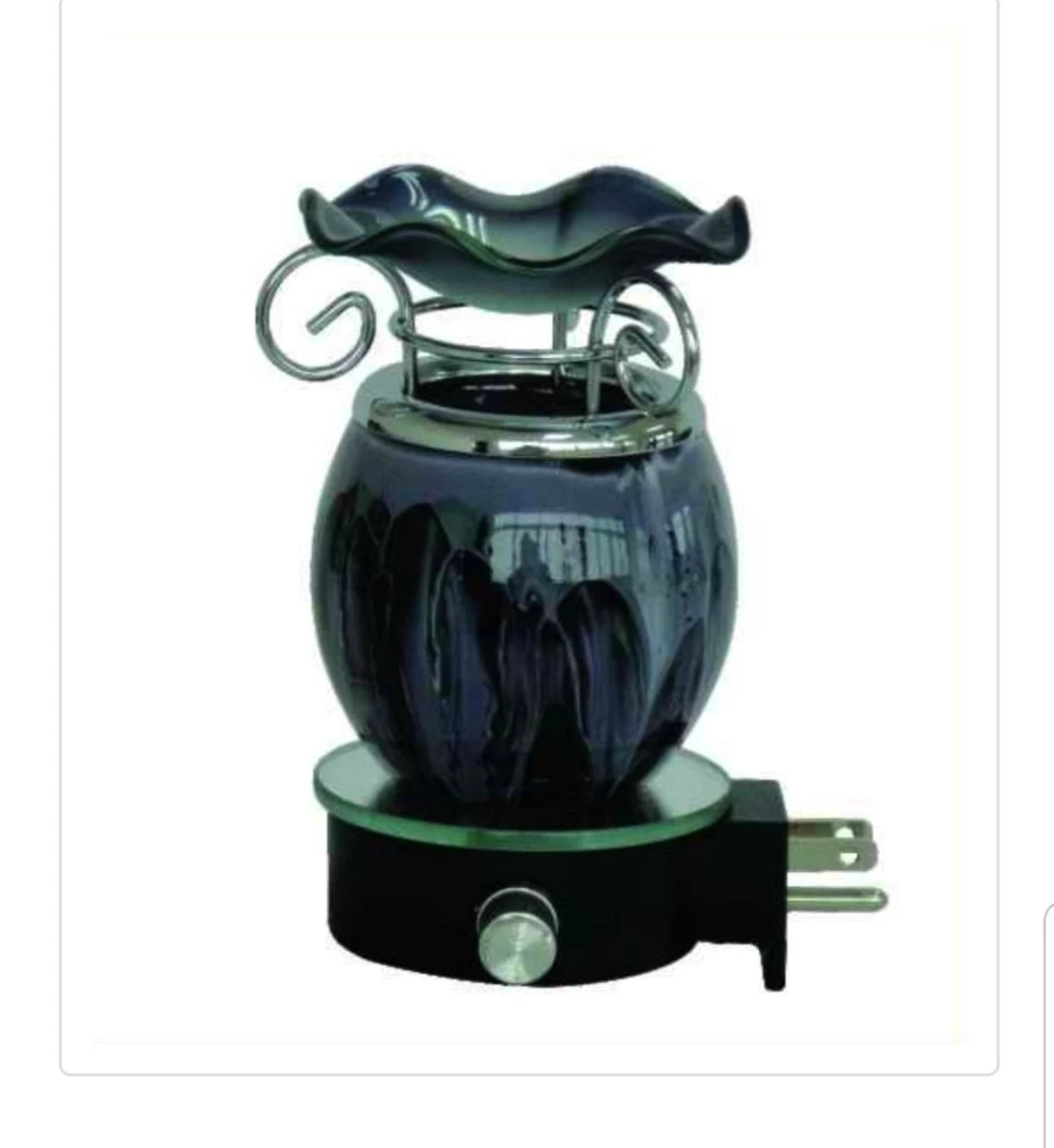 Black Tie Dye Wall oil Burner