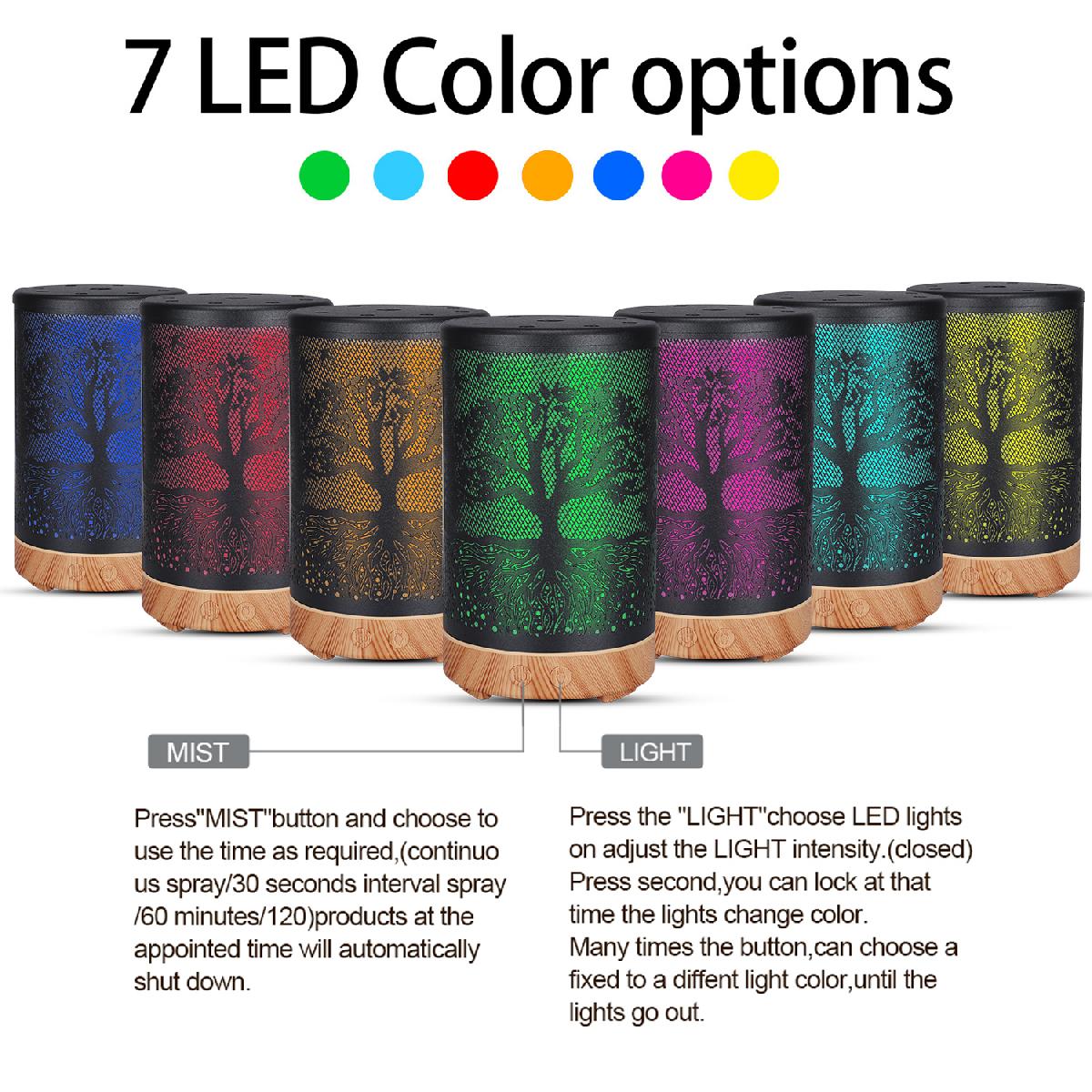 Metal Tree Diffuser with Remote Control