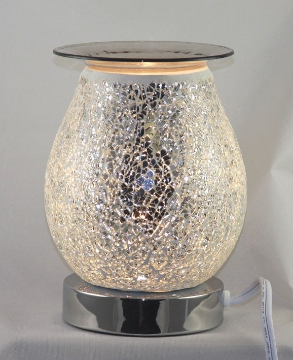 Crackle Glass Oil Burner