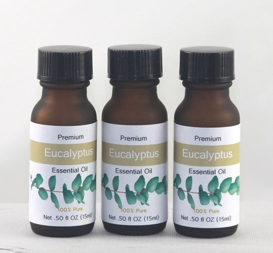 Eucalyptus Essential Oil Pure and Natural Therapeutic Grade (1/2 oz)