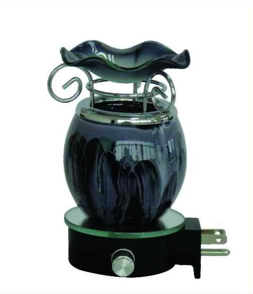 Black Tie Dye Wall oil Burner