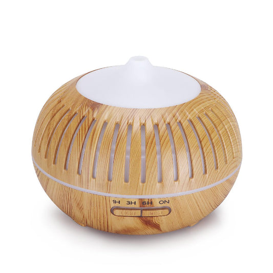 Round Wood color Aroma Diffuser