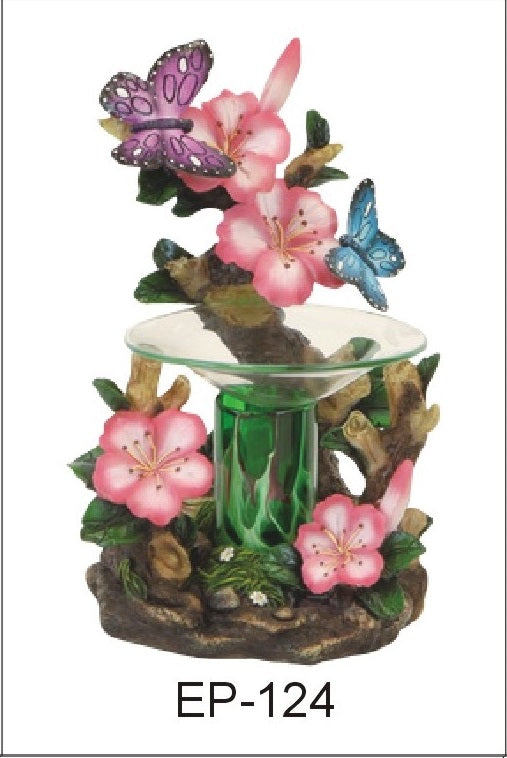 BUTTERFLIES ELECTRIC OIL BURNER