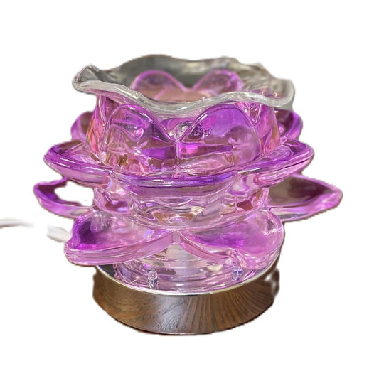 Purple Touch Lamp Oil Burner/Night Light