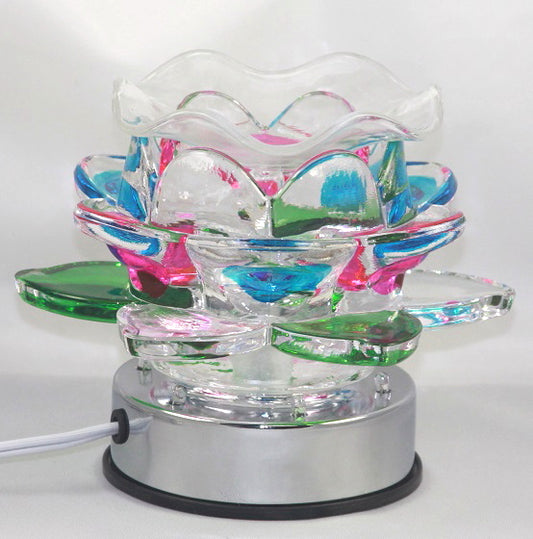 Lotus Flower Electric Oil Burner/Night light