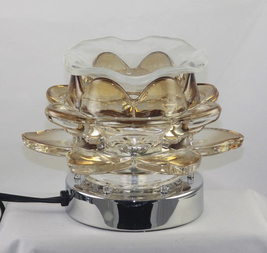 Electric Oil Burner Flower Design
