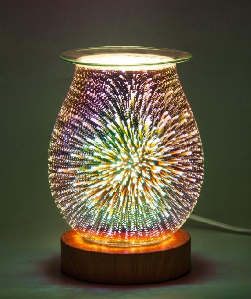 3D Glass Electric  Fragrance Oil Burner